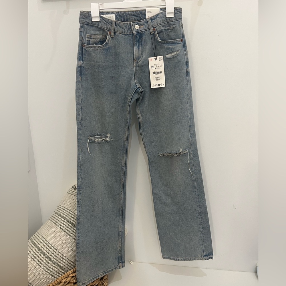 NWT Zara Wide Leg Jeans